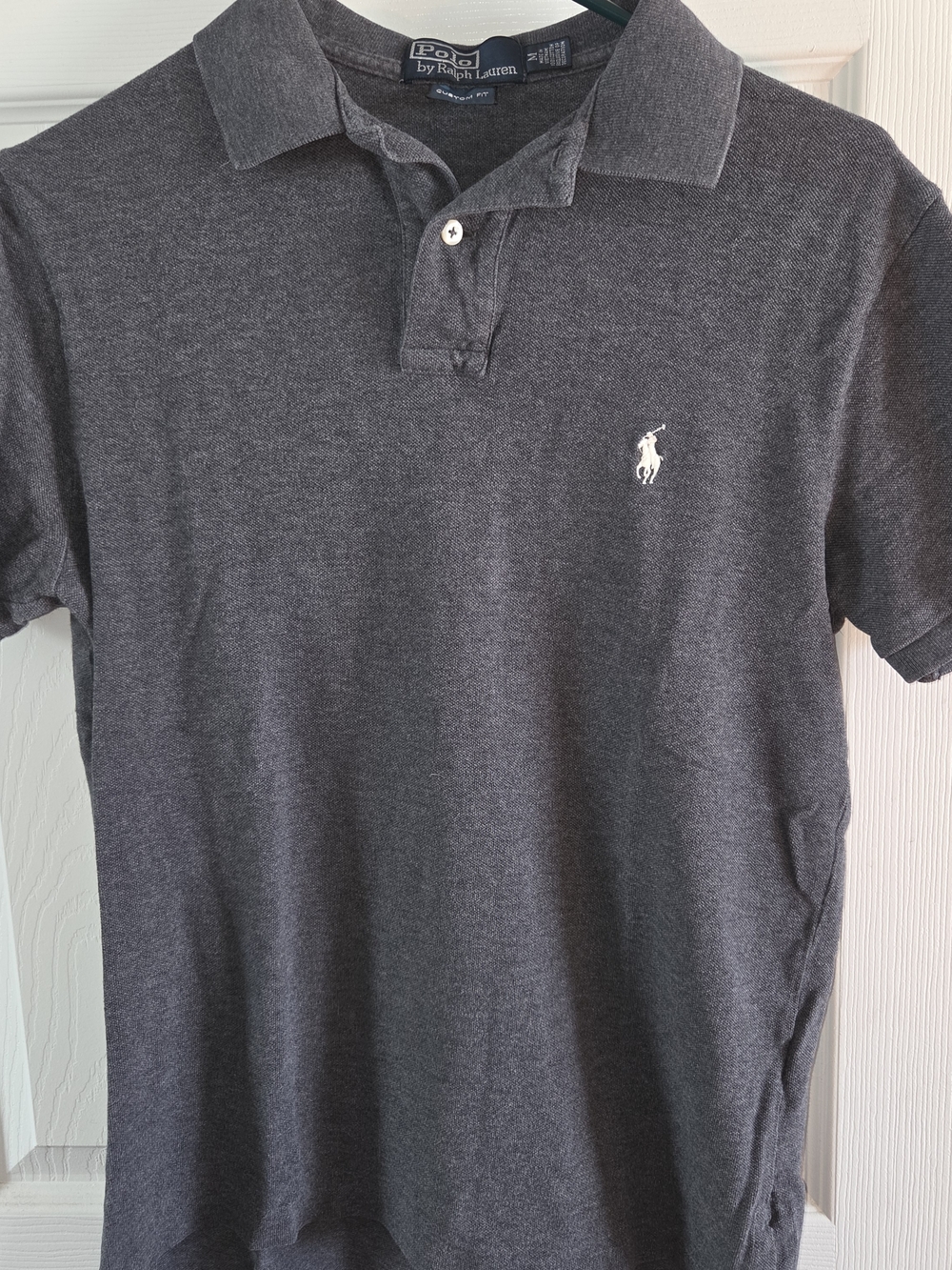 Polo by Ralph Lauren Charcoal Gray Short-Sleeve Polo Shirt